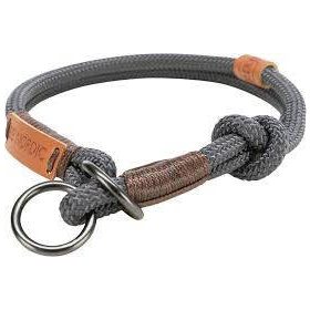   Trixie Be Nordic Collar - nyakörv fonott kötélből (sötét szürke/barna) S (35cm/6mm)