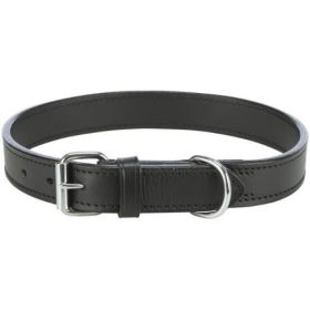   KT25.Trixie Active Collar - bőr nyakörv (fekete) kutyák részére (XL)47-54cm/25mm(KIZÁRÓLAG RENDELÉSRE!)