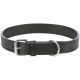 KT25.Trixie Active Collar - bőr nyakörv (fekete) kutyák részére (XL)47-54cm/25mm(KIZÁRÓLAG RENDELÉSRE!)
