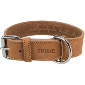   Trixie Leather Rustic - bőr nyakörv (barna) kutyák részére (S-M:34-40cm/30mm)
