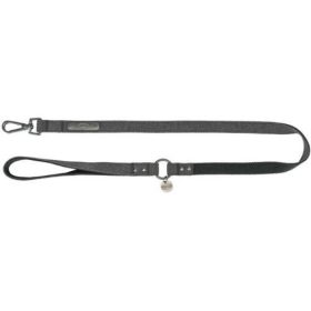   Trixie Citystyle lead - póráz, pamutból (fekete) kutyák részére (S-M:1.20m/13mm)