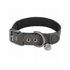  Trixie Citystyle - nyakörv, pamutból (fekete) kutyák részére (XS-S:25-32m/25mm)