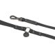 KT25.Trixie CityStyle Lead (L-XL) - póráz (PVC bevonattal/ fekete) kutyák részére (1m/20mm)
