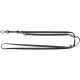 Trixie CityStyle Adjustable Lead (S-M) - állítható póráz (PVC bevonattal/fekete) kutyák részére (2m/13mm)