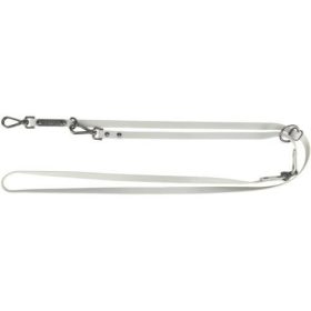   Trixie CityStyle Adjustable Lead (L-XL) - állítható póráz (PVC bevonattal/világosszürke) kutyák részére (2m/20mm)