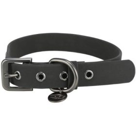   Trixie Citystyle Collar - nyakörv (fekete, PVC) kutyák részére (L:45-52cm/25mm)