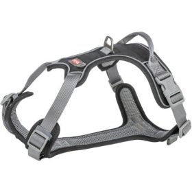   Trixie Premium active harness - hám - M-L, 60-75cm/25mm, fekete, kutyák részére