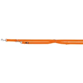  KT24: Trixie prémium állítható póráz - papaya sárga - (L-XL) 2m/25mm