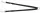 Trixie Premium Coupler - páros póráz - fekete - (XS-M) 40-70cm/15mm