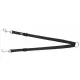 Trixie Premium Coupler - páros póráz - fekete - (XS-M) 40-70cm/15mm