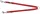 Trixie Premium Coupler - páros póráz - piros - (XS-M) 40-70cm/15mm