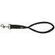 Premium Short Leash - rövid póráz - fekete  (M-XL) 37cm/25mm