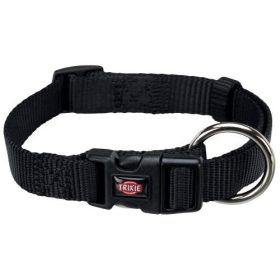 Trixie prémium - nyakörv - fekete - (L-LX) 40-65cm/25mm