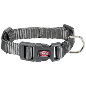   Trixie Premium Collar - nyakörv (grafitszürke) XXS-XS (15-25cm/10mm)