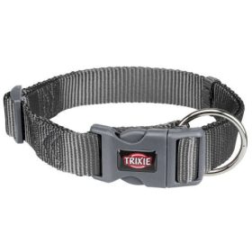   Trixie Premium Collar - nyakörv (grafitszürke) S (25-40cm/15mm)