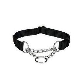   Trixie Premium Stop the Pull - félfojtó nyakörv - fekete - (L-LX) 45-70cm/25mm