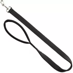 Trixie Premium póráz - fekete (M-L) 1,8m/20mm