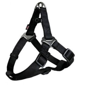 Trixie Premium One Touch hám - fekete (XS-S) 30-40cm/10mm