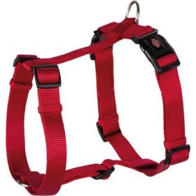 Trixie Premium H- hám - piros (L) 60-87cm/25mm