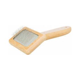 Trixie Soft Brush - szögletes kefe (bambusz) 7x16cm