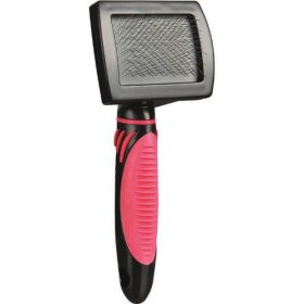   Trixie Soft Brush - Puha fémszálas kefe fésűvel macskák részére (7x16cm)