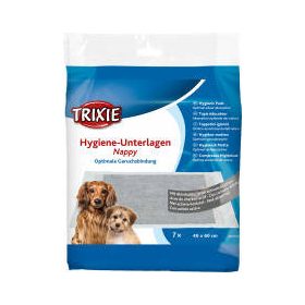   Trixie Nappy hygiene pad with activated carbon (aktív szénnel) - kutyapelenka 40x60cm (7db)