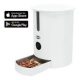 KT24: Trixie TX9 Smart Automatic Food Dispenser - automata etető (fehér) 2.8l/22x28x22cm