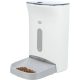 Trixie 24343 TX8 Automatic Food Dispenser - automata etető (fehér/szürke)  4.5 l (24×38×19cm)