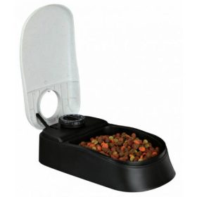   Trixie TX1 Automatic Food Dispenser - automata etető (fehér,fekete) 0,3l (13x7x24cm)