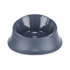   Trixie Plastic Bowl - műanyag, magasított peremű tál (kék) kutyák részére (1 l/25cm)