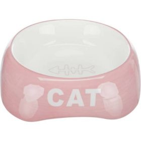   Trixie Ceramic Bowl - kerámia tál (vegyes színekben) macskák részére (0,2l /13cm)