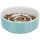 Trixie Slow feeding Ceramic Bowl - kerámia, evéslassító tál (szürke,kék) kutyák részére (0,9l /17cm)