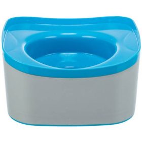   Trixie Strong Travel Bowl - tál (szürke, petrolkék) kutyák részére (21x11x21cm)