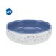 Trixie Ceramic Bowl - kerámia tál (fehér, kék) rövid orrú macskák részére (0,3l /11cm)