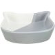 Trixie Bowl Set - kerámia tál, macskák részére (0,2x13 cm) szürke-fehér