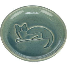   Trixie Bowl Set - kerámia tál, macskák részére (0,15x14,5 cm) szürke-fehér