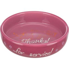   Trixie Ceramic Bowl - kerámia tál (vegyes színekben) macskák részére (0,3l /15cm)