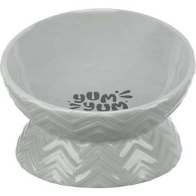   Trixie Ceramic Bowl - kerámia tál (szürke) macskák részére (0,35l /17cm)