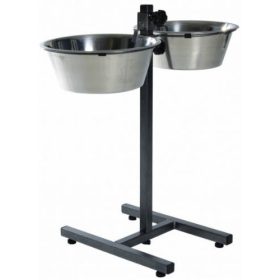 Trixie 24923 Dog Bar fémtálak állvánnyal