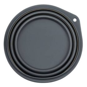   Trixie Travel Bowl - összecsukható, utazó tál (szilikon) kutyák részére (1l/18cm)
