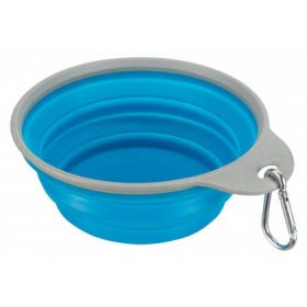   Trixie Travel Bowl - tál (szilikon, összecsukható) kutyák részére (0,5l /14cm)