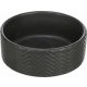 Trixie Ceramic Bowl - kerámia tál (nyomott mintával, fekete) kutyák részére (0,9l/16cm)