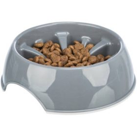   Trixie Slow Feeding Plastic Bowl - evést lassító tál (vegyes színekben) kutyák részére (1,4l/25cm)