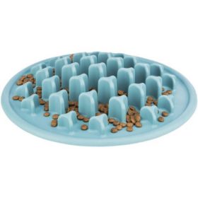   Trixie Slow Feeding Food Mat - tál (evés lassító) kutyák részére (35cm), kék