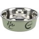 Trixie Stainless Steel Bowl - fémtál műanyag borítással (mintás, többféle színben) kutyák részére (0,45l/14cm)