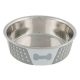 Trixie Stainless Bowl - Rozsdamentes tál, szilikon bevonattal (21cm/1,4l)