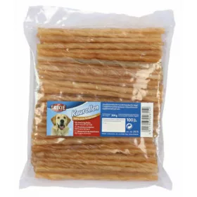   Trixie Chewing Rolls - jutalomfalat (marhabőr) kutyák részére (12 cm/9-10mm) 100db/csomag