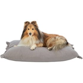   KT25.Trixie  Amelie párna, négyzet alakú, 100x70cm, világos szürke