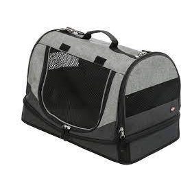   Trixie Holly Carrier szállítótáska (fekete,szürke) kutyák részére ( 30x30x50cm)