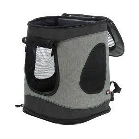   Trixie Timon Backpack - szállító hátizsák (fekete/szürke) 34x44x30cm max:12kg